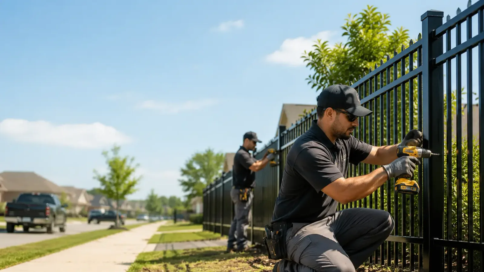 Metal Fence Installation in Chouteau, OK